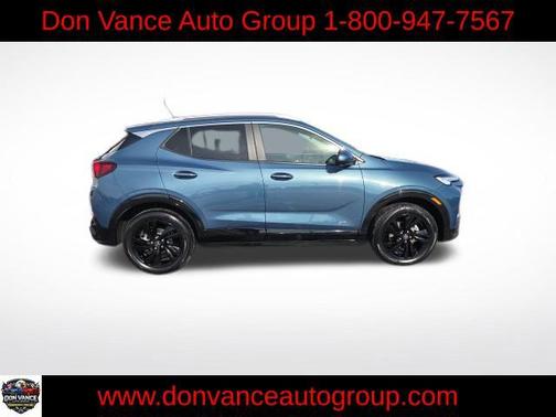 Ocean Blue Metallic 2025 Buick Encore GX Sport Touring