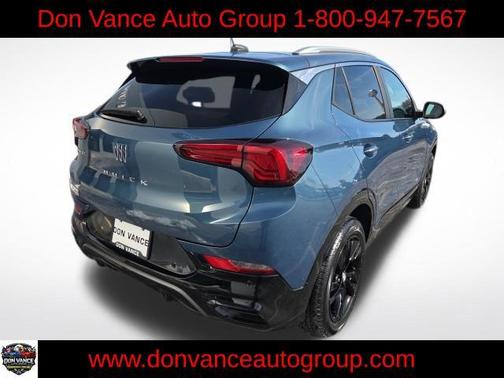 Ocean Blue Metallic 2025 Buick Encore GX Sport Touring