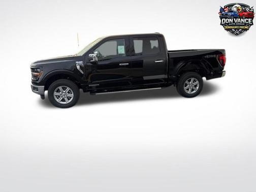 Agate Black Metallic 2025 Ford F-150 XLT