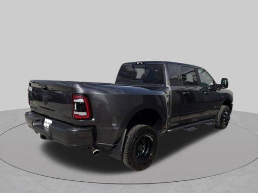 Granite Crystal Metallic Clearcoat 2024 RAM 3500 Laramie Mega Cab 4x4 6'4' Box