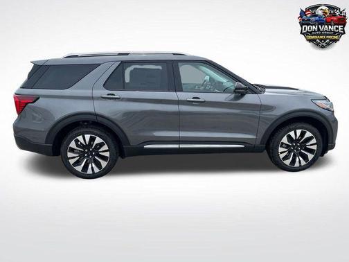 Carbonized Gray Metallic 2026 Ford Explorer Platinum