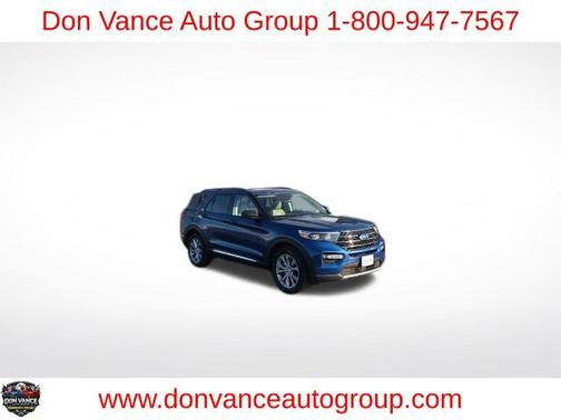 Atlas Blue Metallic 2020 Ford Explorer XLT