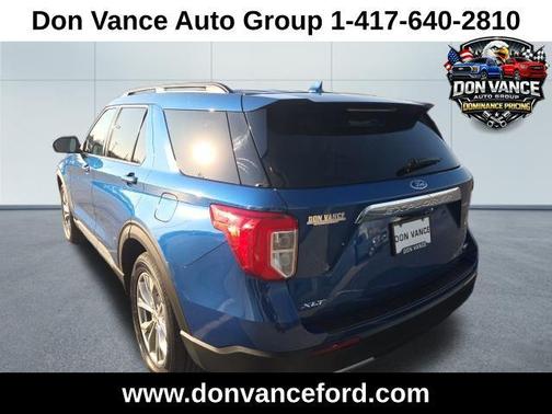 Atlas Blue Metallic 2020 Ford Explorer XLT