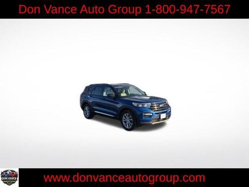 Atlas Blue Metallic 2020 Ford Explorer XLT