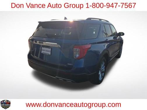 Atlas Blue Metallic 2020 Ford Explorer XLT