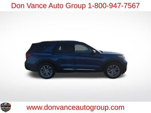 Atlas Blue Metallic 2020 Ford Explorer XLT
