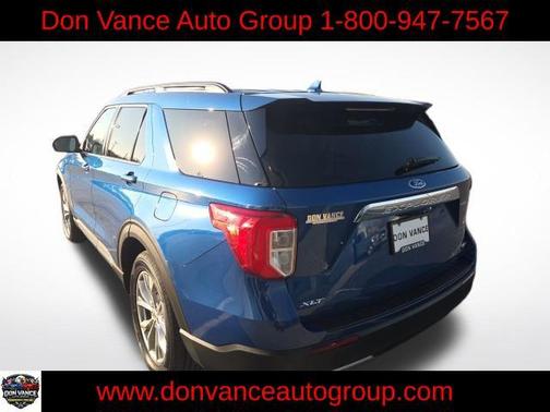 Atlas Blue Metallic 2020 Ford Explorer XLT