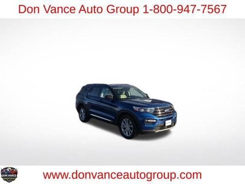 Atlas Blue Metallic 2020 Ford Explorer XLT