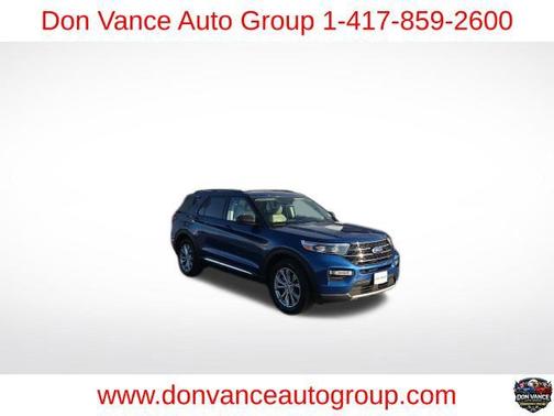 Atlas Blue Metallic 2020 Ford Explorer XLT