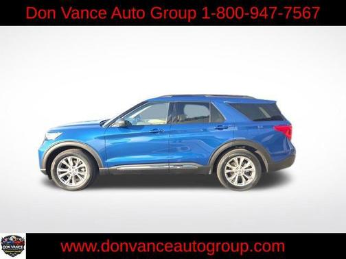 Atlas Blue Metallic 2020 Ford Explorer XLT