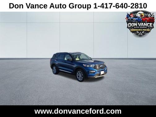 Atlas Blue Metallic 2020 Ford Explorer XLT