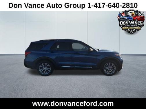 Atlas Blue Metallic 2020 Ford Explorer XLT