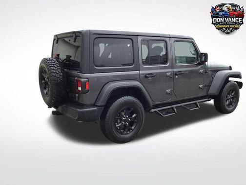 Granite Crystal Metallic Clearcoat 2021 Jeep Wrangler Unlimited Sport