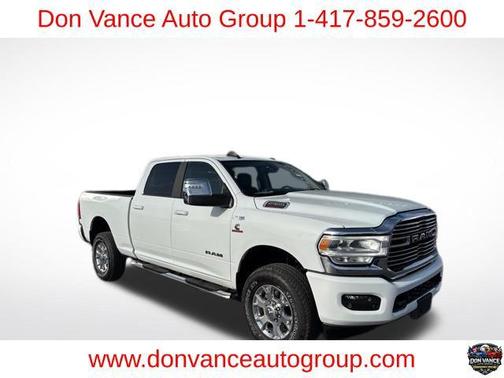 Bright White Clearcoat 2024 RAM 2500 Laramie Crew Cab 4x4 6'4' Box