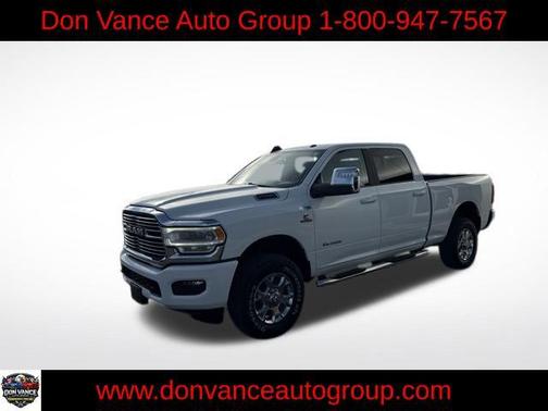 Bright White Clearcoat 2024 RAM 2500 Laramie Crew Cab 4x4 6'4' Box