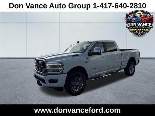 Bright White Clearcoat 2024 RAM 2500 Laramie Crew Cab 4x4 6'4' Box