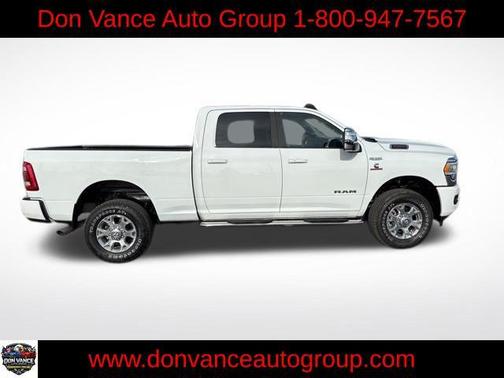 Bright White Clearcoat 2024 RAM 2500 Laramie Crew Cab 4x4 6'4' Box