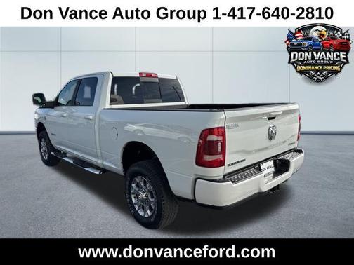 Bright White Clearcoat 2024 RAM 2500 Laramie Crew Cab 4x4 6'4' Box