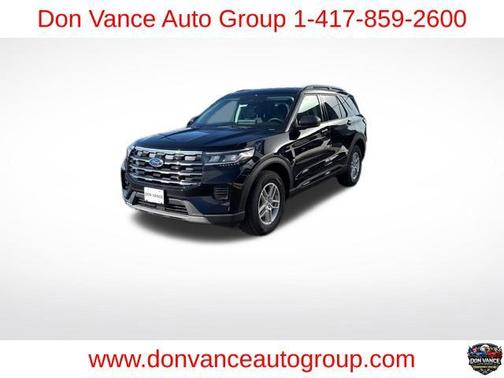 Agate Black Metallic 2026 Ford Explorer Active w/200A Pkg