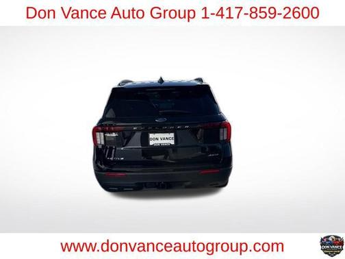 Agate Black Metallic 2026 Ford Explorer Active w/200A Pkg