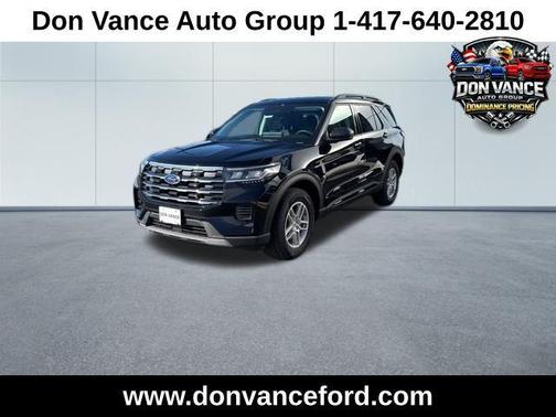 Agate Black Metallic 2026 Ford Explorer Active w/200A Pkg
