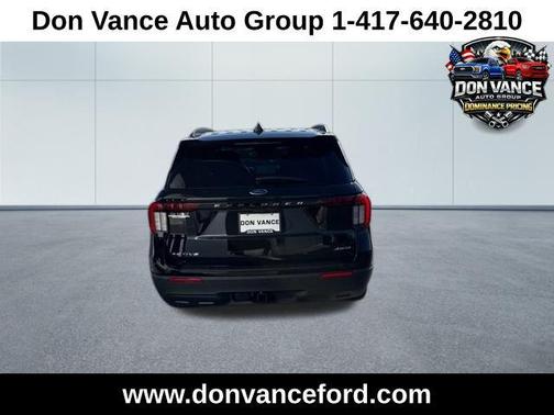 Agate Black Metallic 2026 Ford Explorer Active w/200A Pkg