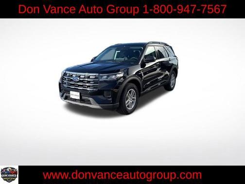 Agate Black Metallic 2026 Ford Explorer Active w/200A Pkg