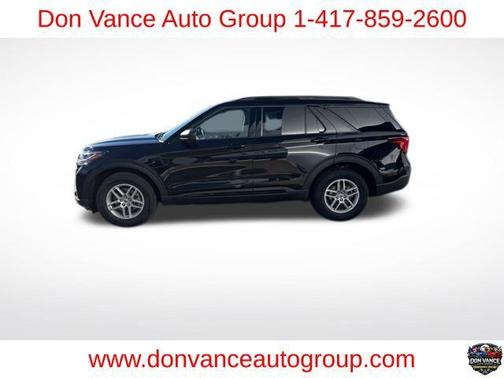 Agate Black Metallic 2026 Ford Explorer Active w/200A Pkg