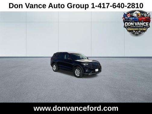 Agate Black Metallic 2026 Ford Explorer Active w/200A Pkg