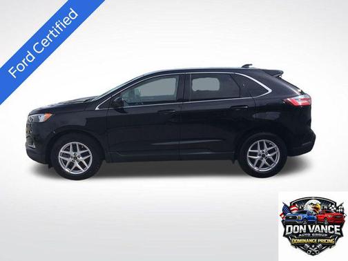 Agate Black Metallic 2023 Ford Edge SEL