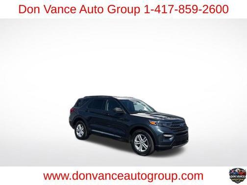 Stone Blue Metallic 2023 Ford Explorer XLT