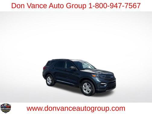 Stone Blue Metallic 2023 Ford Explorer XLT
