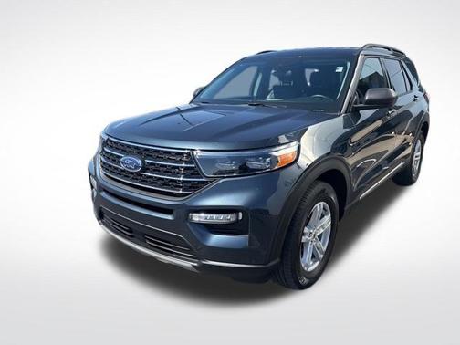 Stone Blue Metallic 2023 Ford Explorer XLT