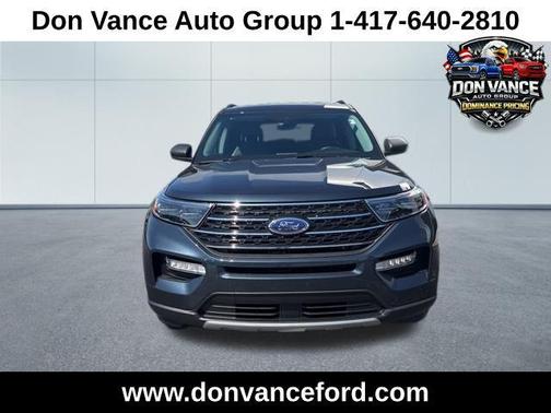 Stone Blue Metallic 2023 Ford Explorer XLT