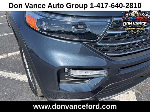 Stone Blue Metallic 2023 Ford Explorer XLT