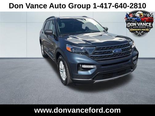 Stone Blue Metallic 2023 Ford Explorer XLT