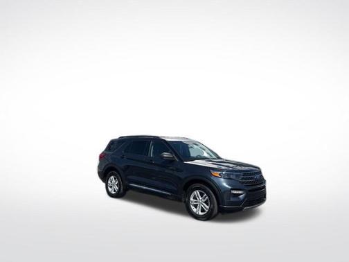 Stone Blue Metallic 2023 Ford Explorer XLT