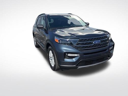 Stone Blue Metallic 2023 Ford Explorer XLT