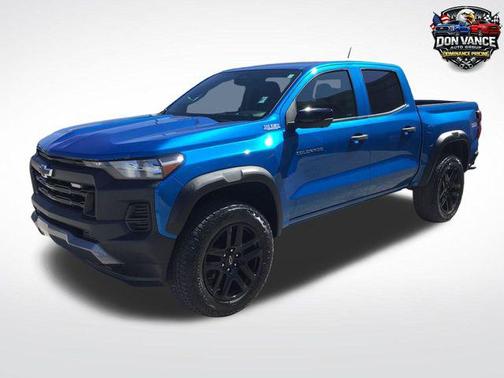 Glacier Blue Metallic 2023 Chevrolet Colorado Trail Boss