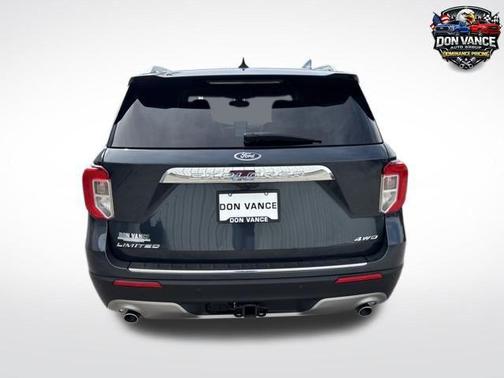 Stone Blue Metallic 2022 Ford Explorer Limited