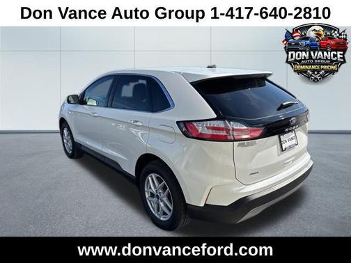 Star White Metallic Tri-Coat 2022 Ford Edge SEL