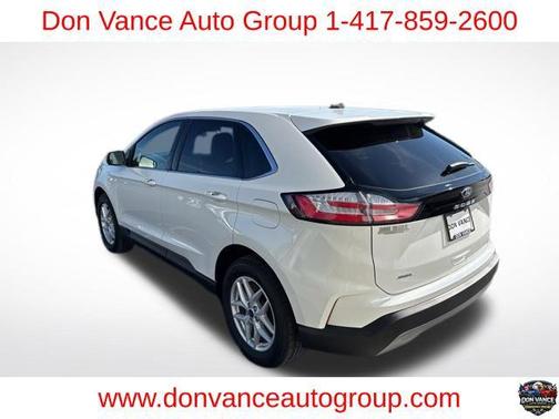 Star White Metallic Tri-Coat 2022 Ford Edge SEL