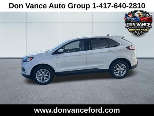 Star White Metallic Tri-Coat 2022 Ford Edge SEL