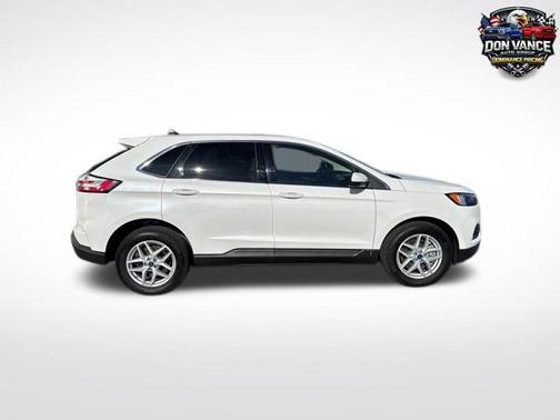 Star White Metallic Tri-Coat 2022 Ford Edge SEL