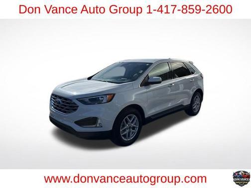 Star White Metallic Tri-Coat 2022 Ford Edge SEL
