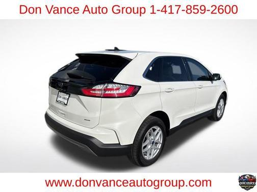 Star White Metallic Tri-Coat 2022 Ford Edge SEL