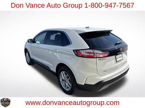 Star White Metallic Tri-Coat 2022 Ford Edge SEL