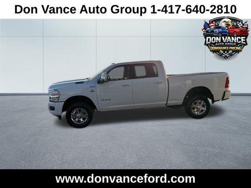 Bright White Clearcoat 2024 RAM 2500 Laramie Crew Cab 4x4 6'4' Box