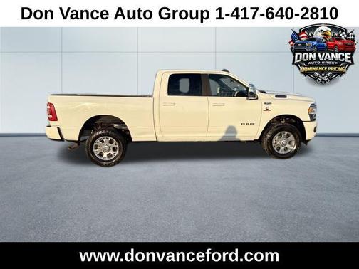 Bright White Clearcoat 2024 RAM 2500 Laramie Crew Cab 4x4 6'4' Box