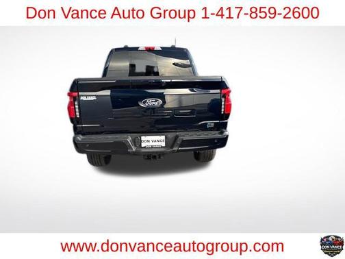 Antimatter Blue Metallic 2025 Ford F-150 Lightning Flash